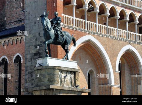 The Equestrian Statue Of Gattamelata Is A Sculpture By Italian Early