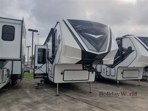 New 2024 Grand Design Momentum G Class 350g Toy Hauler Fifth Wheel At Holiday World League