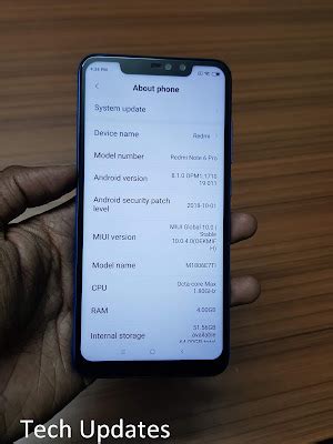 Xiaomi Redmi Note 6 Pro Unboxing Photo Gallery Tech Updates