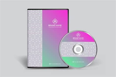 Premium Vector Geometric Dvd And Dvd Cover Design