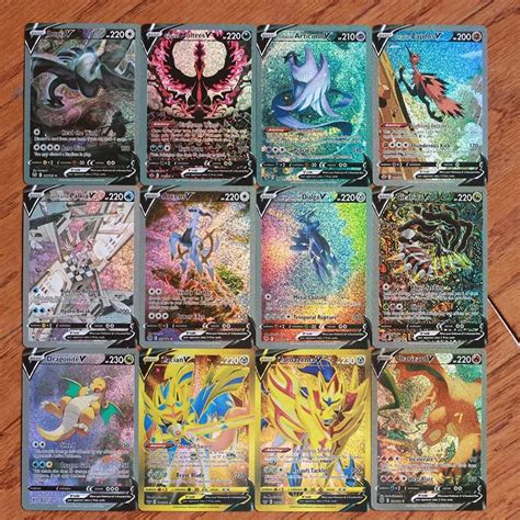 Cartas Pokémon Vstar Vmax GX EX V Mega 100 Pokemonmerch es