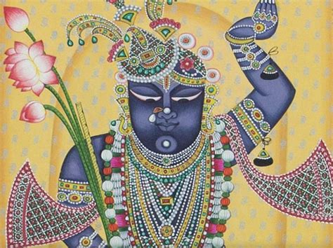 Pin By Ved Chandra Madesia On Art Style Pichhwai Krishna Art Pichwai