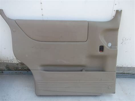 2002 2005 PONTIAC MONTANA LEFT REAR DRIVER SIDE SLIDING DOOR PANEL