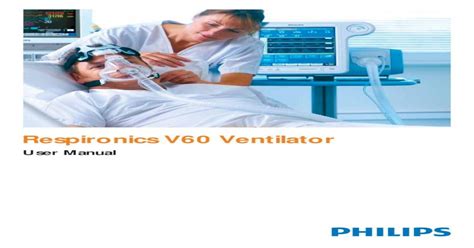 Pdf Respironics V60 Ventilator Frank S Hospital Equipment