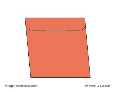 Custom Two Panel Cd Jacket At Wholesale Boxetto Packaging