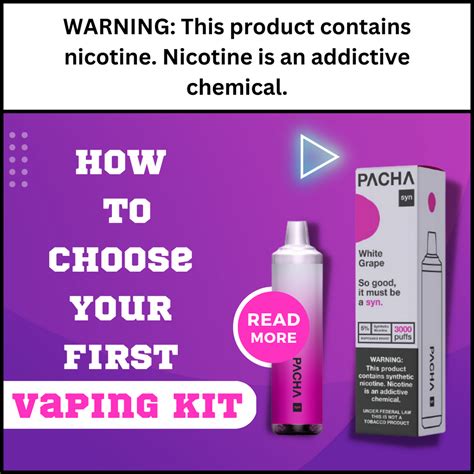 How To Choose Your First Vaping Kit Ejuice Store