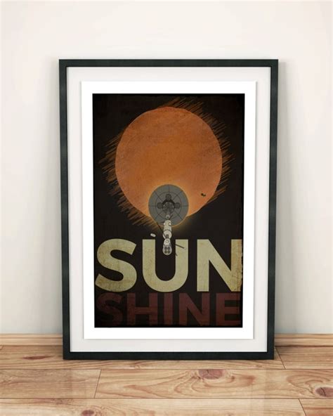 Sunshine Inspired movie poster print Unique movie poster | Etsy