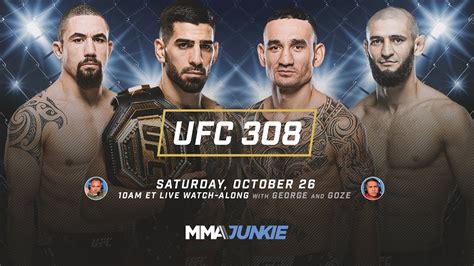 UFC 308 Topuria Vs Holloway LIVE Watch AlongMMA Junkie Radio YouTube