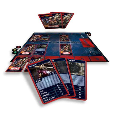 Top Trumps Battle Mat Marvel Cinematic Universe Winning Moves