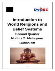 Iwrbs Module Docx Introduction To World Religions And Belief