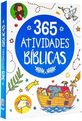 Bíblia Infantil Ilustrada 365 Atividades Bíblicas Para cada dia do