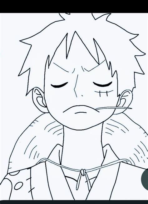 Luffy Desenho Do Anime One Piece Coisas Simples Para Desenhar