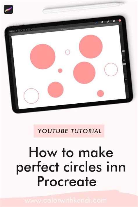 How To Draw Perfect Circles In Procreate Step By Step Tutorial In