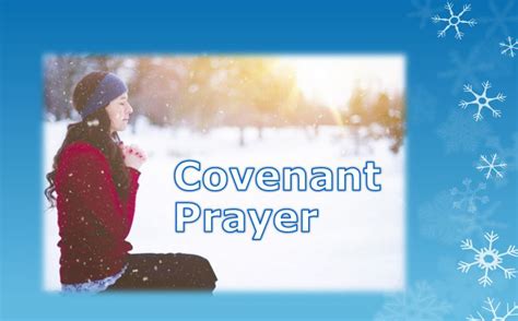 pastor chris blog covenant prayer