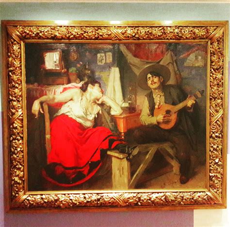 Probably My Favourite Portuguese Realist Painting O Fado By José