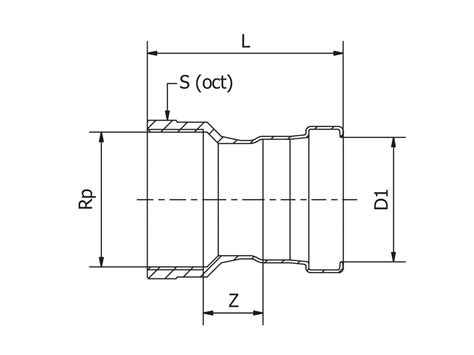 B Press Xl Water Female Coupling 100mm X 100mm Bspf From Reece