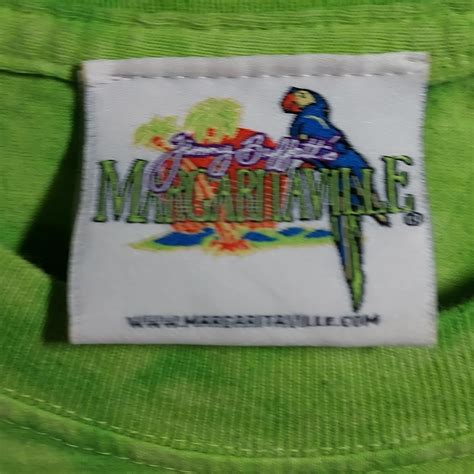 Jimmy Buffett Margaritaville Parrot Head Size Sm Tee Gem