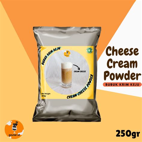 Jual CREAM CHEESE POWDER 250GR TOPING MINUMAN KEKINIAN CHEESE FOAM