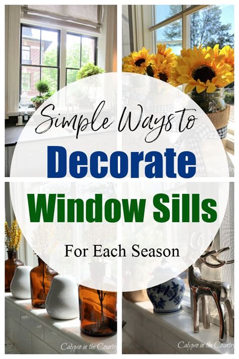 Easy Kitchen Window Sill Decorating Ideas For Every Season Calypso In