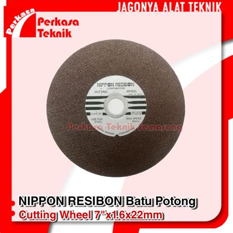 Jual Mata Gerinda Potong NIPPON RESIBON 7 Inch Cutting Wheel 7 X1