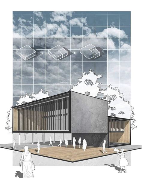 Pin By Unah Tahay On Autocad Architecture Presentation Architecture