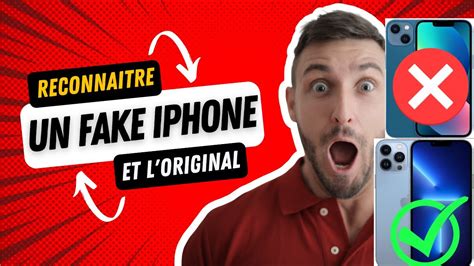 Comment Savoir Si Son Iphone Est Un Original Ou Un Faux Youtube