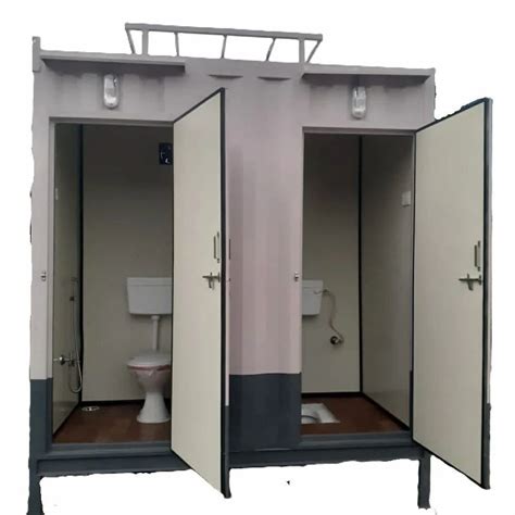 Steel Modular Prefab Ms Portable Toilet X X Feet At Rs In