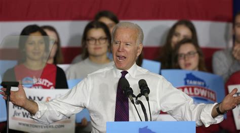 Photos: Madison Democrats, joined by Joe Biden, gather for early voting rally at UW | Local News ...