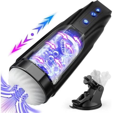 Automatic Male Masturbator Cup Multi Vibration 10 Thrusting 10 Rotating Intelligent Heating