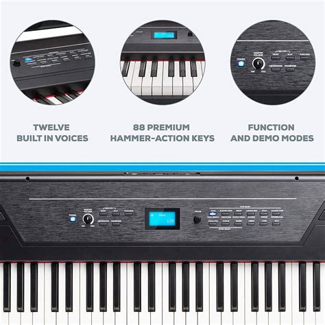 Alesis Recital Pro Key Digital Piano The Keyboard Piano Shop