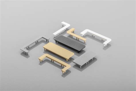 End Cap For L Profile Incomplete Vello Handleless System With Led