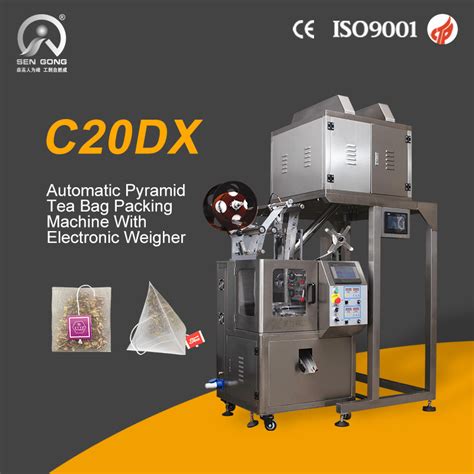 Automatic China Lushan Yunwu Pyramid Tea Bag Packaging Machine China