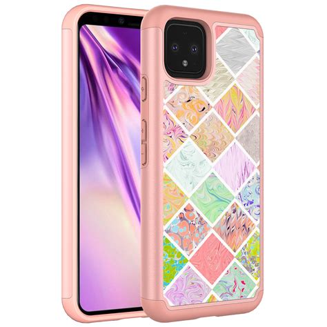 Google Pixel Case Kaesar Hybrid Dual Layer Graphic Pu Leather