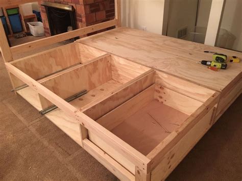 Diy Storage Bed Printable Woodworking Plans And Video Tutorial