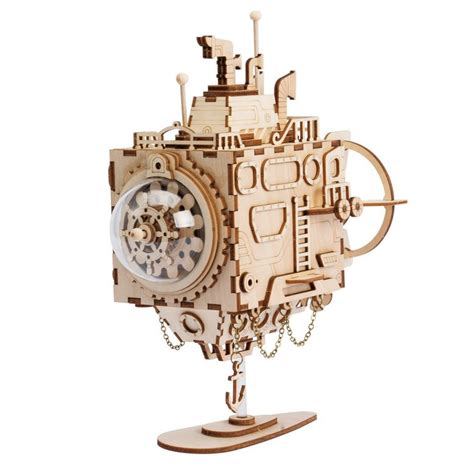 ROKR Submarine Steampunk 3D Puzzle ROKRPUZZLES