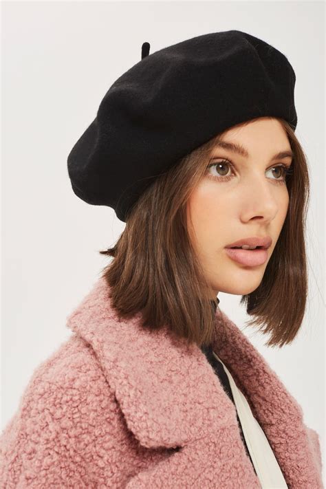 Carousel Image 1 Topshop Beret Hat Outfit Hat Beret Beanie Barett