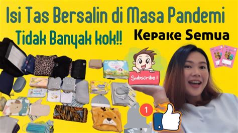 Hospital Bag Review Isi Tas Bersalin Lengkap Dan Tidak Banyak