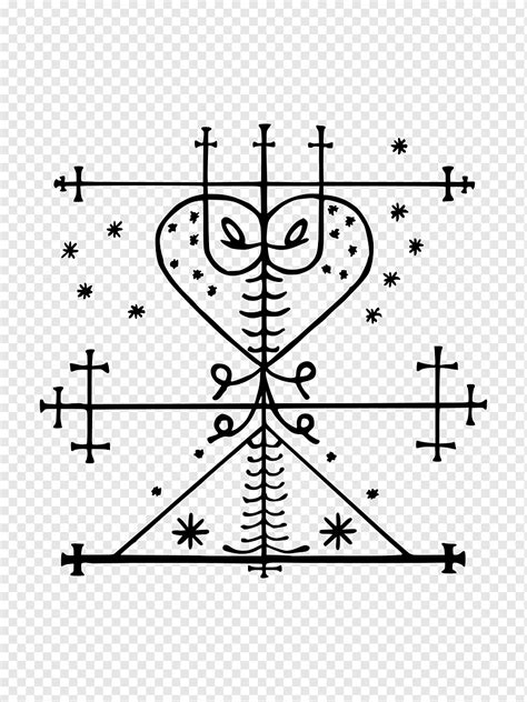 Veve Loa Haitian Vodou Baron Samedi Gu D Baron Samedi Angle Text