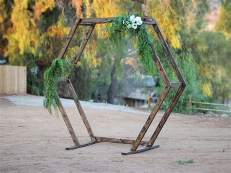 Portable Hexagon Wedding Arbor Diy Plans Pdf Collapsible Arch Build