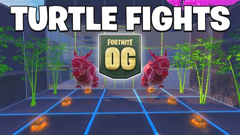 Og Turtle Fights 📦 4355 2937 0944 By Hav Fortnite Creative Map Code Fortnite Gg