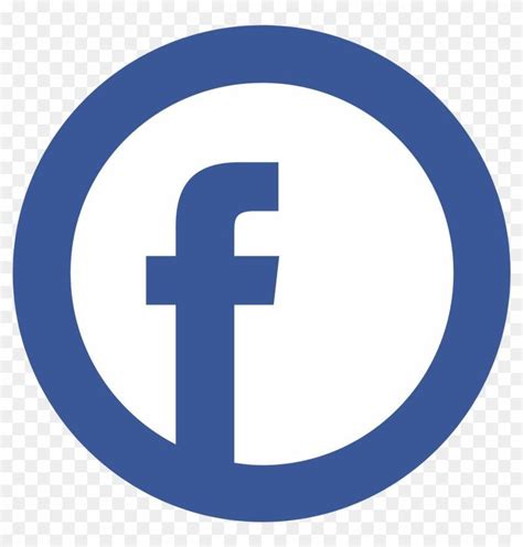 Blue Circle Facebook Logo Logodix