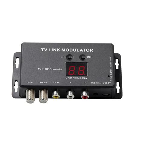 Uhf Tv Link Modulator Av Rf Converter Ir Extender Grandado