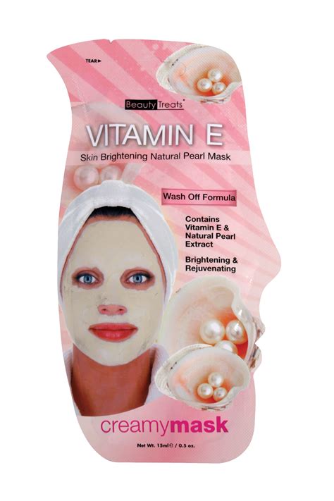 VITAMIN E - SKIN BRIGHTENING PEARL MASK