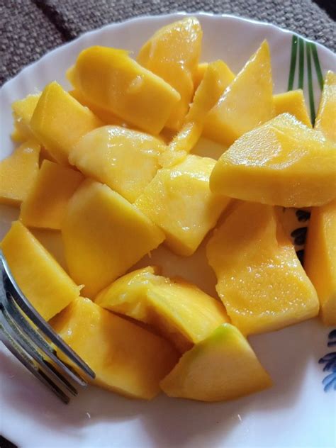 Mango slices | Interesting food recipes, Food, Homemade recipes