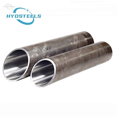 Hydraulic Parts Using ST52 Honed Tube Cylinder Seamless Steel Pipes And