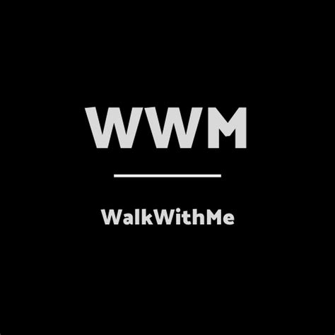 Walkwithme Youtube