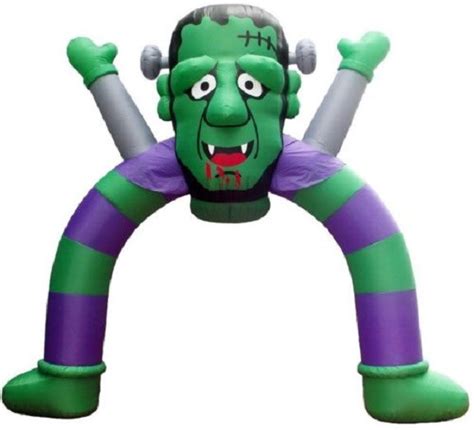 Tis Your Season | 12 ft Inflatable Halloween Archway Monster ...