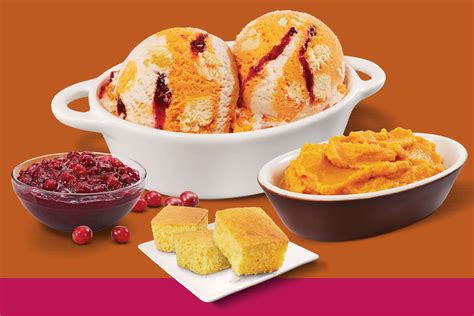 Baskin-Robbins New Ice Cream Flavor Is Inspired by Thanksgiving Sides