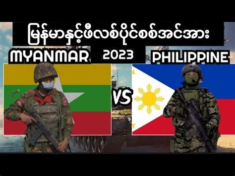 Myanmar Vs Philippine Military Power