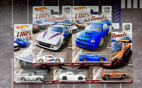 Hot Wheels Car Culture Cars And Donuts Premium